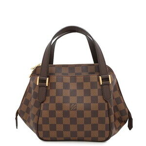 Louis Vuitton Damier Ebene Brown Belem Handbag Bag